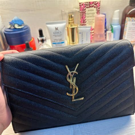 YSL 魚子醬WOC鏈包 22公分 開箱介紹